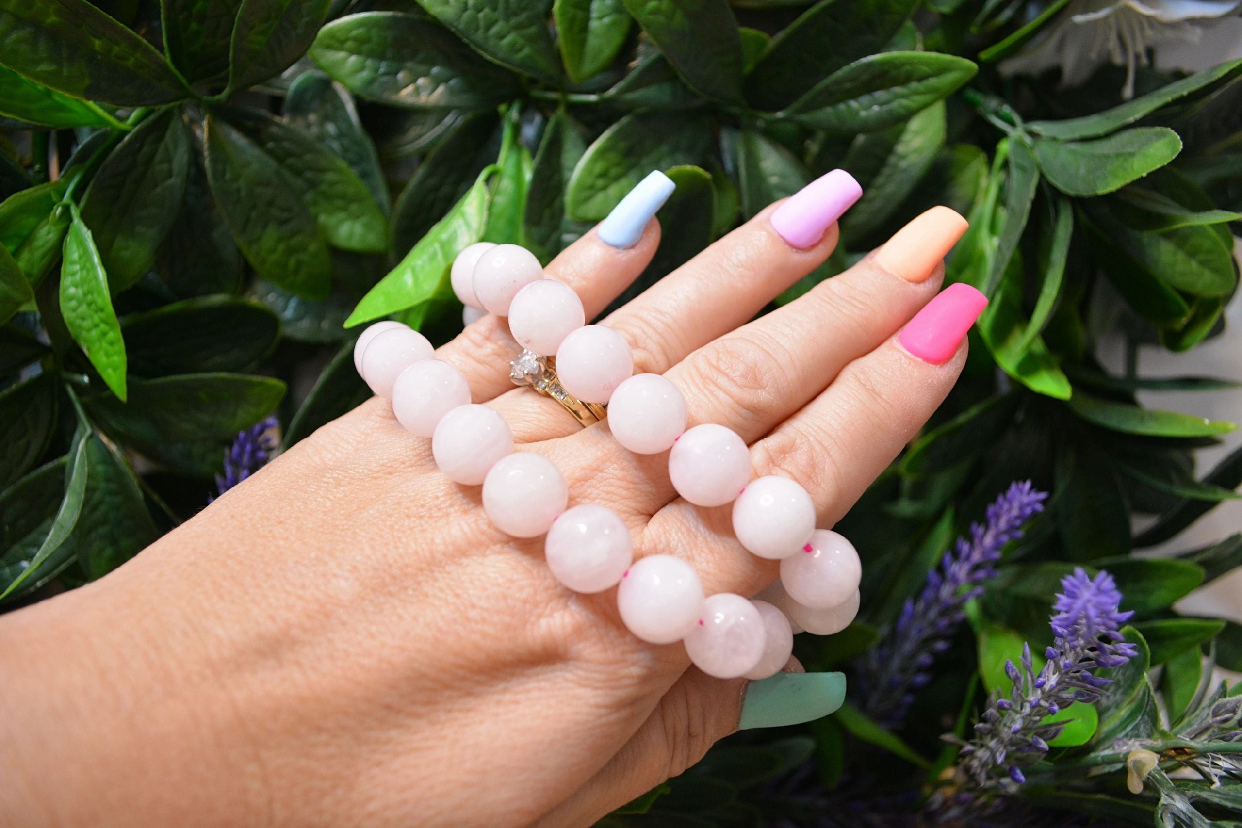 Rose Quartz Bracelet - 12mm