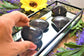Rainbow Obsidian Heart