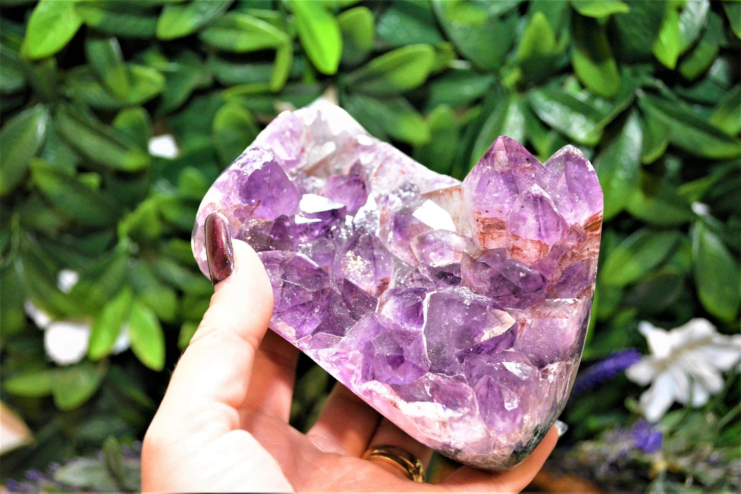 Amethyst Cluster Large with stand