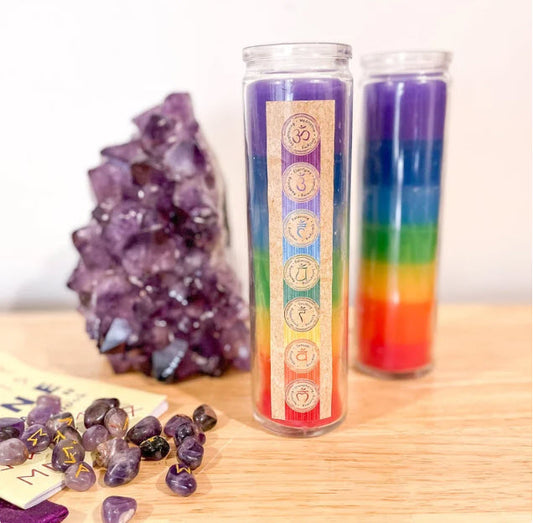 Chakra Luck Candle