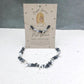Ninja Warrior Children's Bracelet - Hematite, Snowflake Obsidian, Howlite & Rutilated Quartz