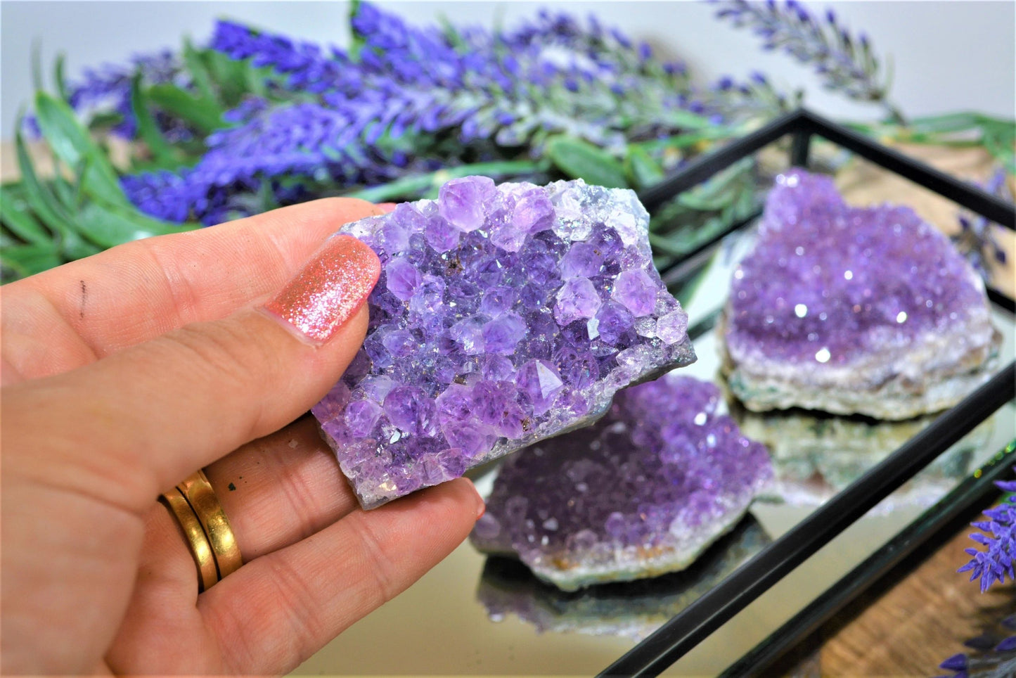 Amethyst Clusters