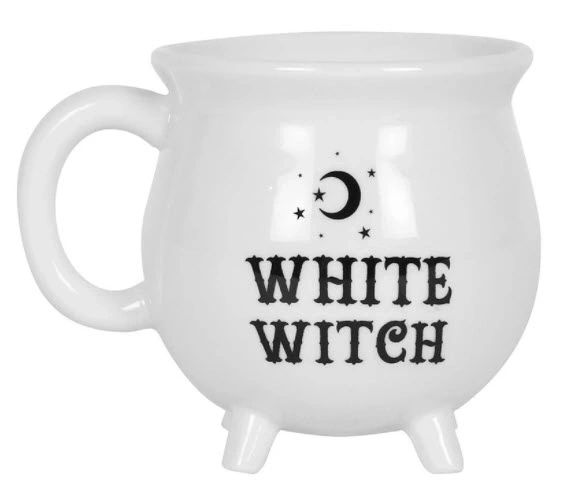 White Witch & Witches Brew Mugs - Black or White Mugs