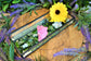 Aura Quartz - Sunshine Yellow, Aqua, Purple & Pink