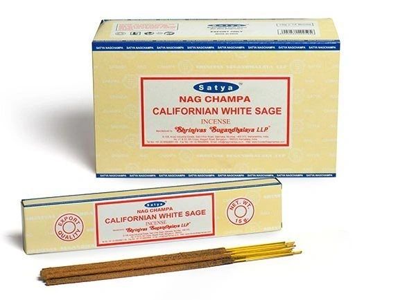 Satya California White Sage Incense 15g