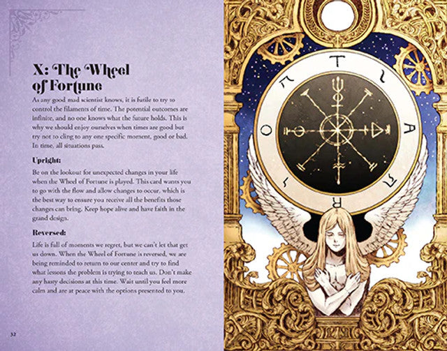Anime Tarot Deck and Guidebook