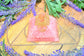 Rose Quartz Orgonite Pyramid with Tree of Life