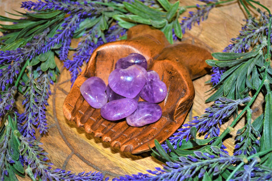 Amethyst Hearts Small