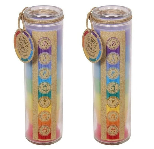 Chakra Luck Candle