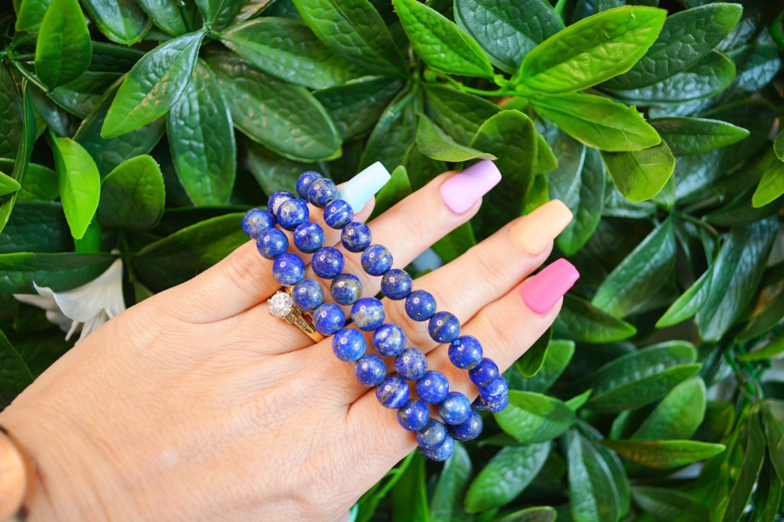 Lapis Lazuli Bracelet 8mm
