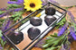 Rainbow Obsidian Heart