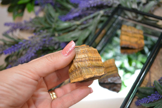 Tiger Eye Rough Chunk Small