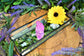 Aura Quartz - Sunshine Yellow, Aqua, Purple & Pink