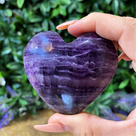 Fluorite Heart