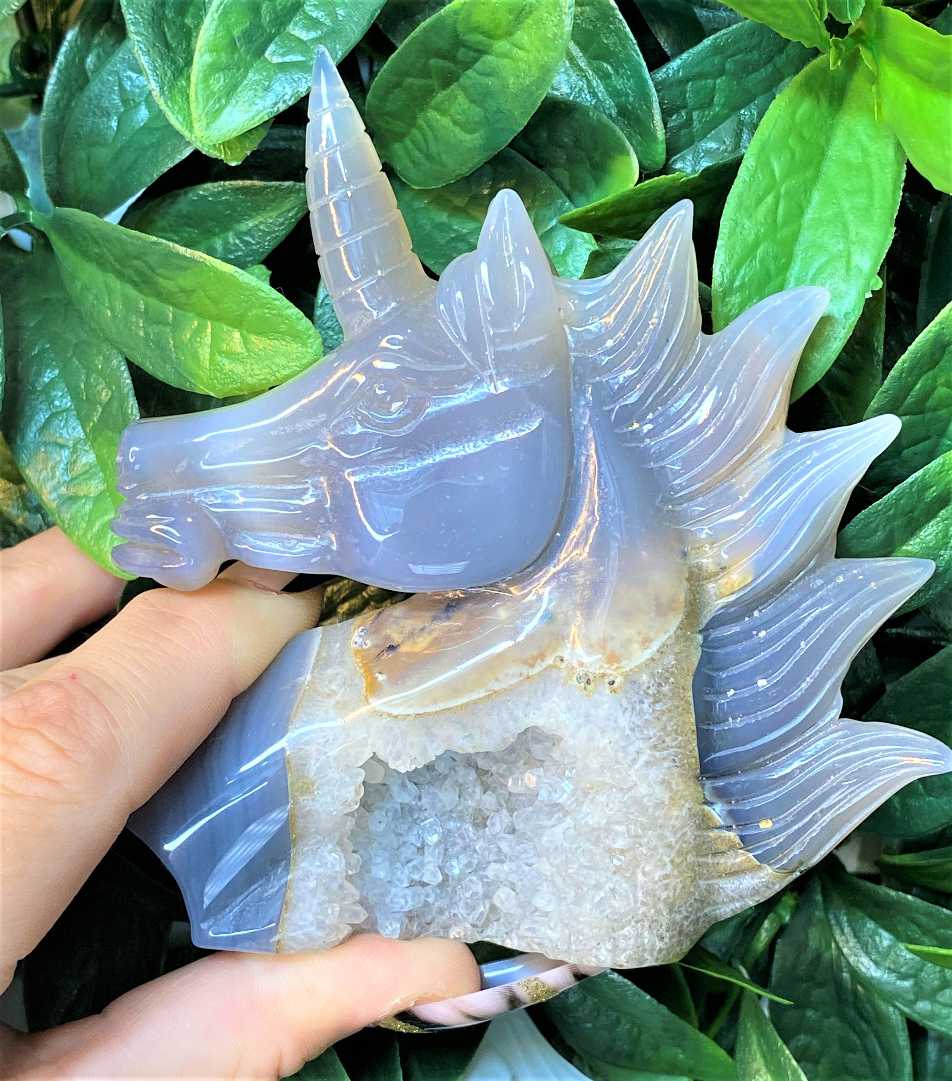 Agate Crystal Unicorn