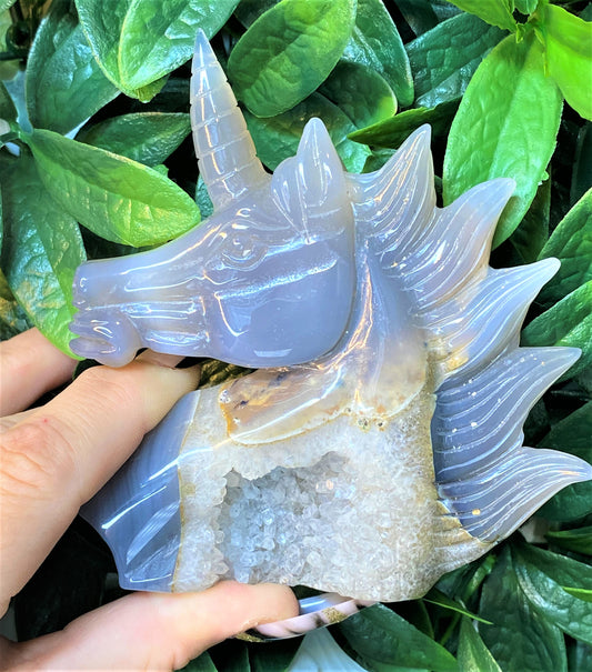 Agate Crystal Unicorn