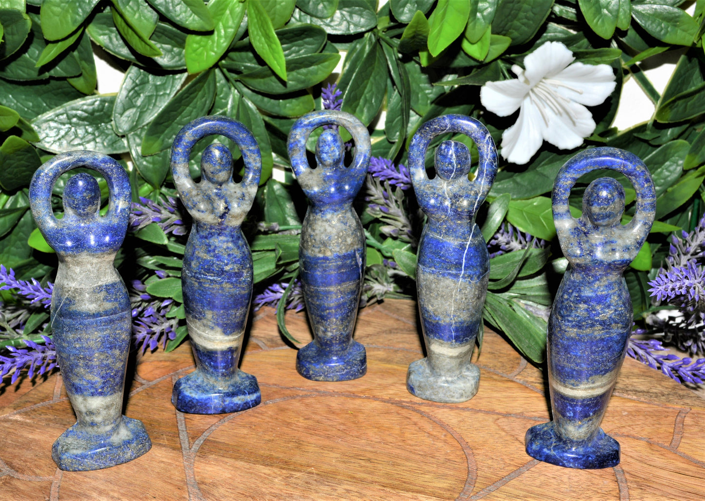 Lapis Lazuli Goddess Totem - Standing