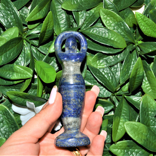 Lapis Lazuli Goddess Totem - Standing