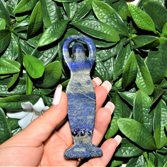 Lapis Lazuli Goddess Totem - Standing