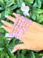 Pink Opalite Star Bracelet