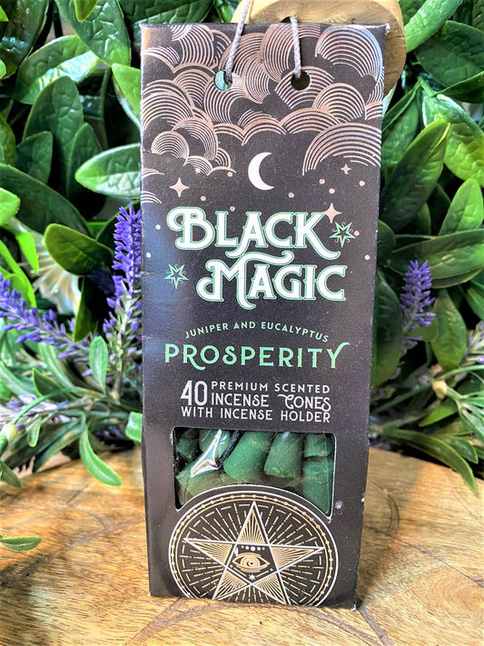 Black Magic Incense Cones