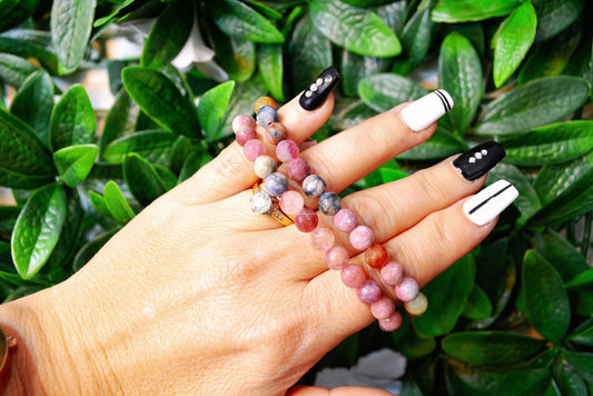 Rainbow Tourmaline Bracelet 6mm