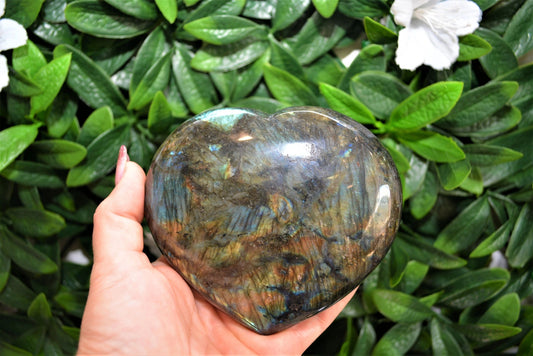 Labradorite Hearts