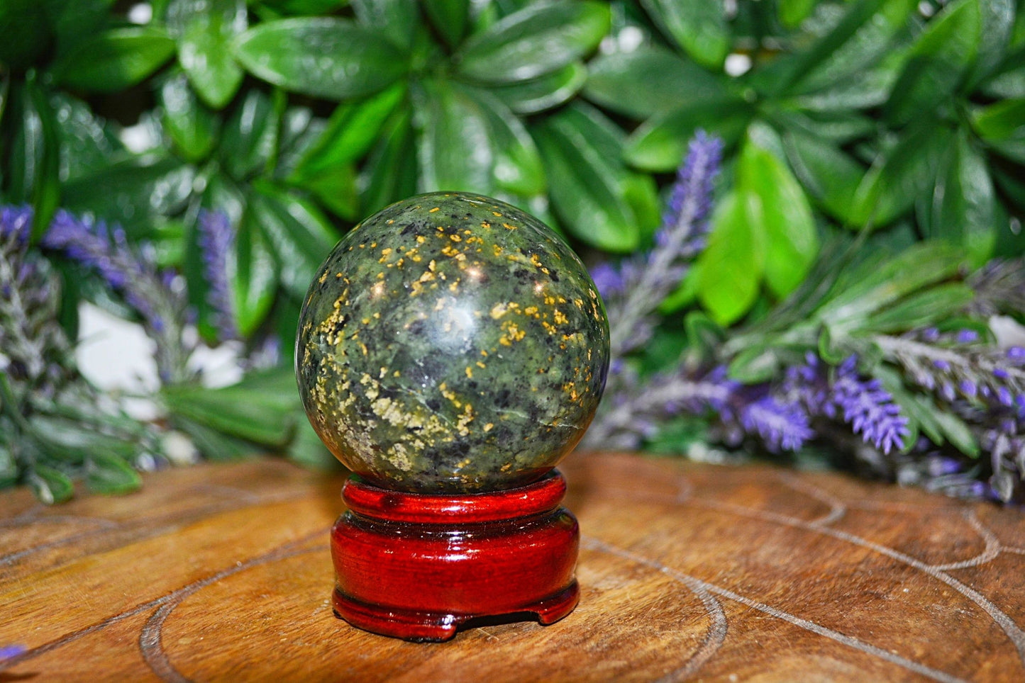 Nephrite Jade Sphere