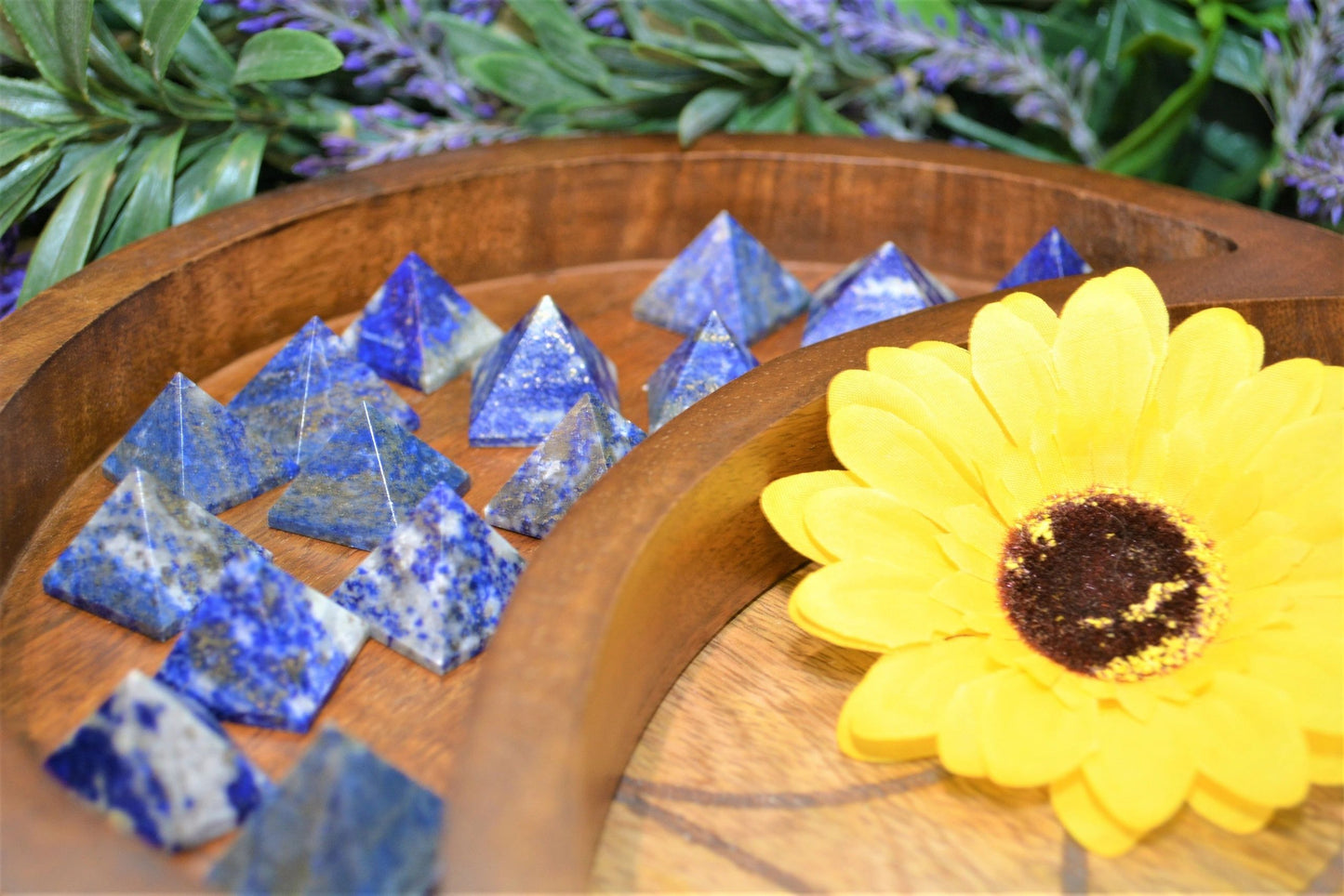 Lapis Lazuli Crystal Pyramids