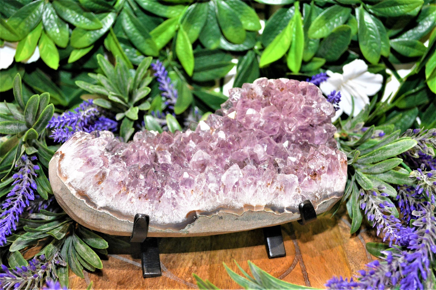 Amethyst Cluster Large with stand