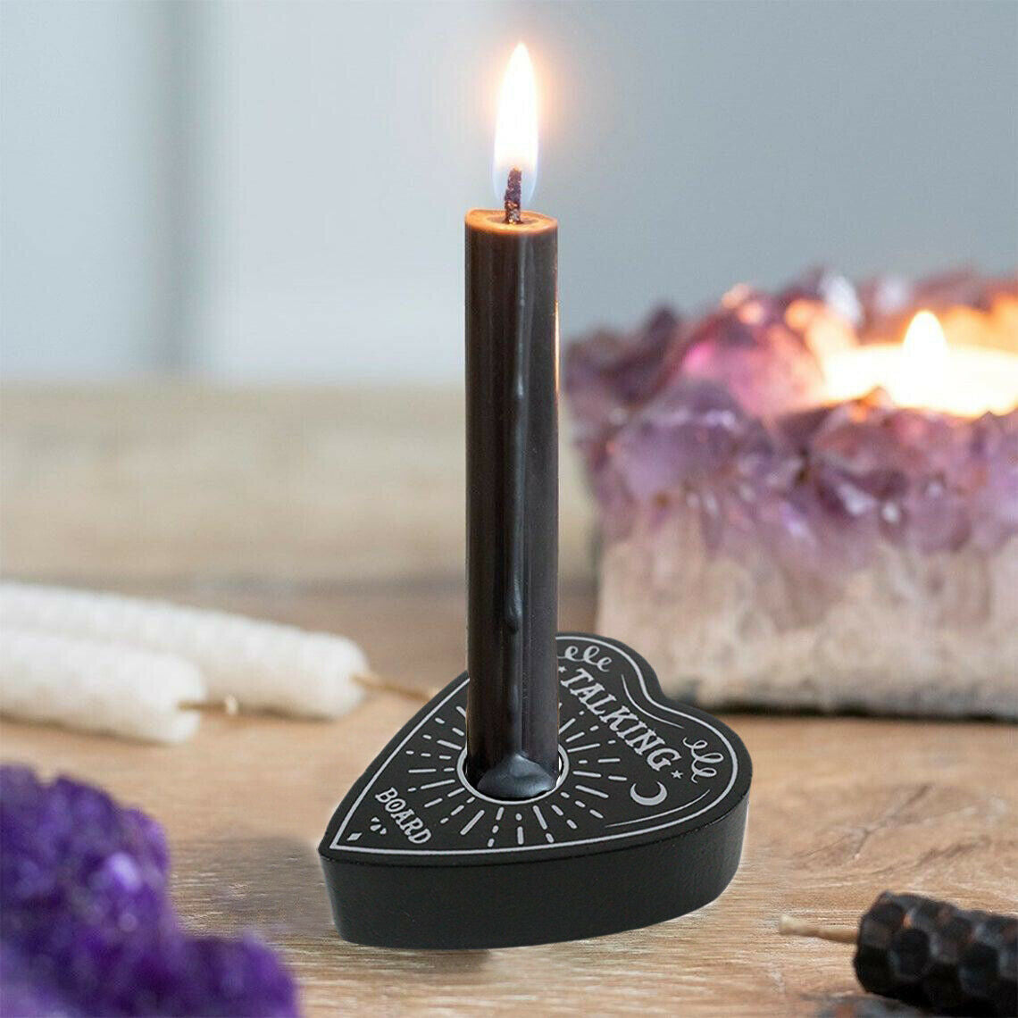 Ouija Heart Planchette Mini Candle Holder